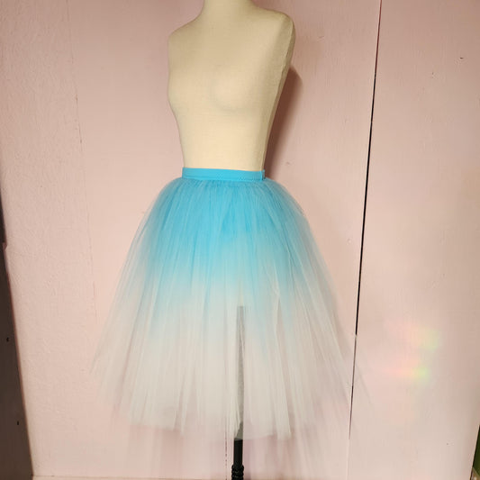 Aqua Blue Ombre Romantic Rehearsal Tutu